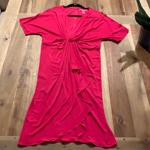 Nordstrom Dresses & Skirts - Hot pink midi-length dress